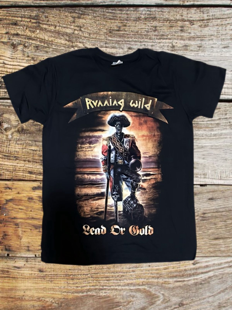 Running Wild T-Shirt - Lead or Gold